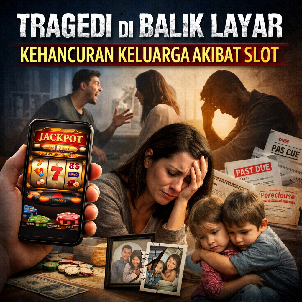 TRAGEDI DI BALIK LAYAR: KISAH NYATA KEHANCURAN KELUARGA AKIBAT SLOT.